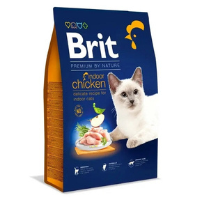 Brit Premium Cat Indoor Chicken 800g karma dla kotów niewychodzących z domu