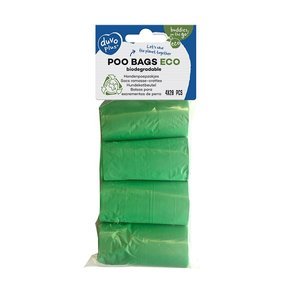 Duvo+ ECO biodegradowalne woreczki na psie odchody 8x20szt