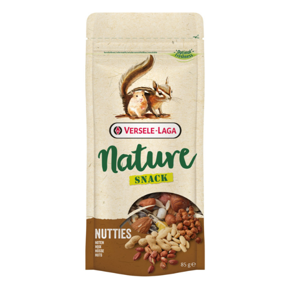 Versele-Laga Nature Snack Nutties - Przekąska dla gryzoni i małych ssaków z orzechami i nasionami, op. 85g