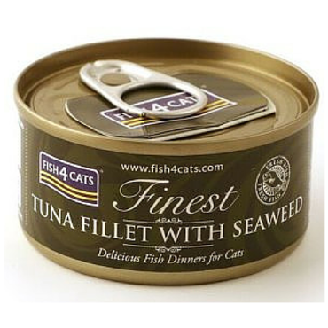 Fish4Cats Finest Filet z Tuńczyka z Wodorostami puszka 70g