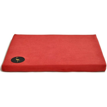 Lauren design legowisko DEMI - materac dla psa 70/60cm czerwony pikowany