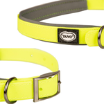 Obroża Duvo+ Explor South PVC żółta L 40-65cm/25mm