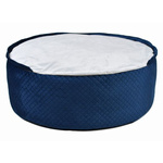 Pufa Bona – legowisko dla psa i kota w kolorze granatowym