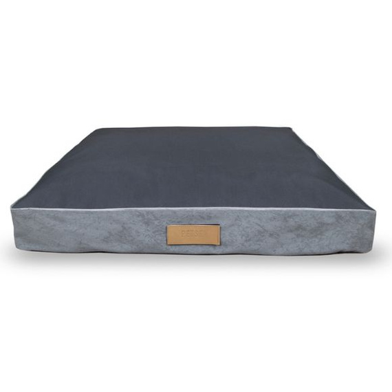 Materac dla psa XL 90/66cm szary - Dogeste
