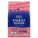 Fish4Dogs Finest Senior Salmon karma dla psa seniora małe krokiety 12kg