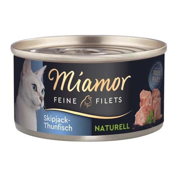 Miamor Filets Naturell tuńczyk w sosie 80g karma dla kota
