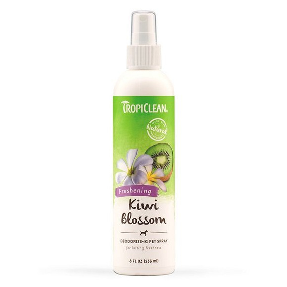 Tropiclean Kiwi Blossom Deodorizing Pet Spray 236ml dezodorujący i odświeżający spray dla zwierząt
