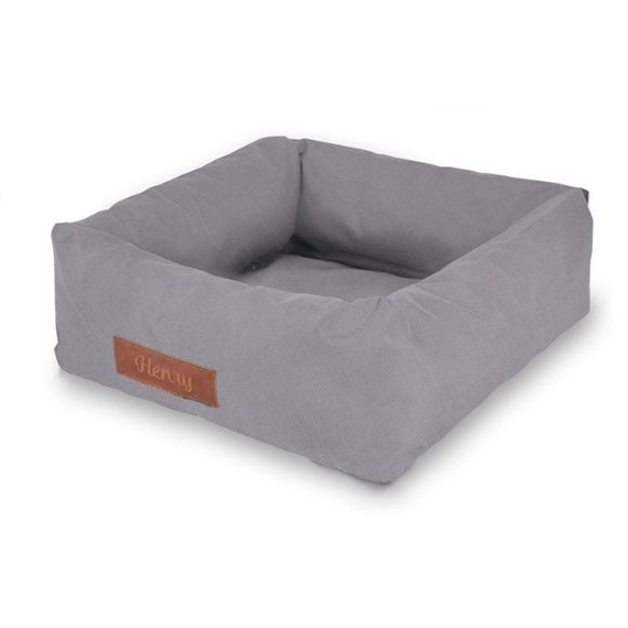 Transporter do samochodu dla psa lub kota w kolorze jasnoszarym - Dogeste