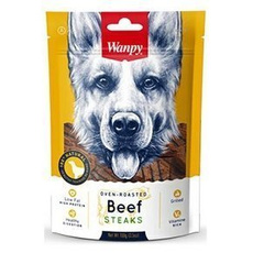 Wanpy Beef Steaks przysmak dla psa grillowane steki wołowe 100g