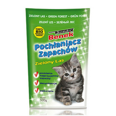Super Benek - Pochłaniacz zapachów - zapach zielonego lasu - 450g