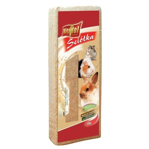 Vitapol trociny prasowane - podłoże dla gryzoni i królików opakowanie 12-14L