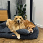 Milano Dark Grey legowisko ortopedyczne dla psa i kota - rozmiar S