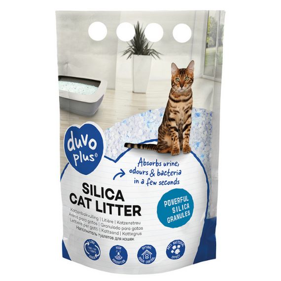 DUVO+  Żwirek silikonowy Premium dla kota 5l