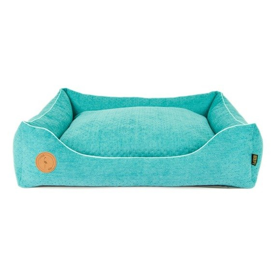 Lauren design legowisko CEZAR - kanapa dla psa w kolorze turkusowymi 80/70cm