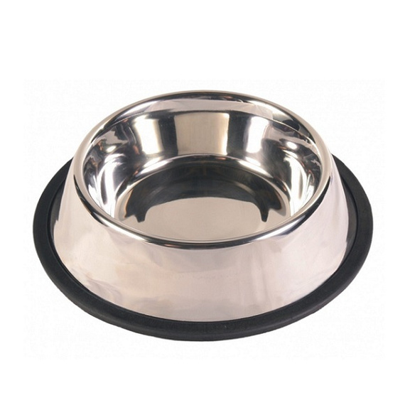 Lupi Pets miska metalowa na gumie 0,7l