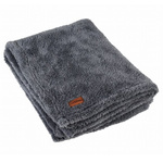 Kocyk Rose grafitowy Lauren Design 220x180cm