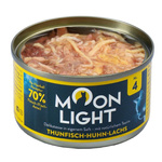 Moonlight Dinner Nr 4﻿ - Tuńczyk, kurczak i łosoś w sosie własnym﻿﻿﻿ - 80g