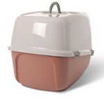 Savic Nestor Jumbo - duża toaleta dla kota w kolorze Tuscan Red