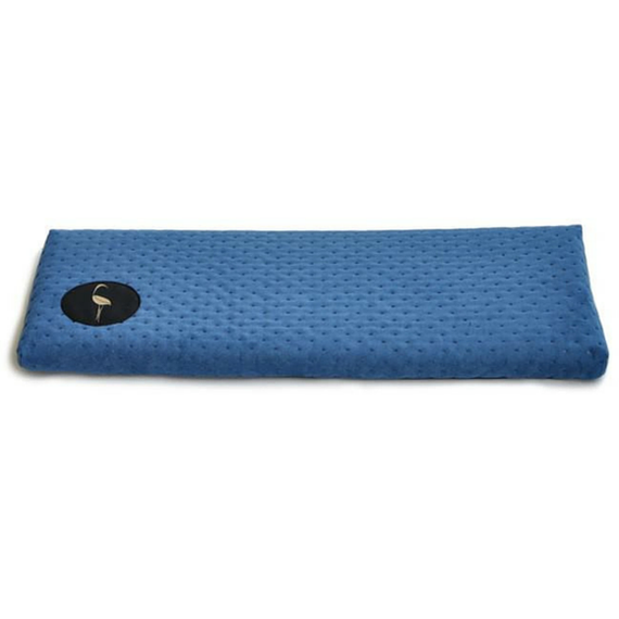 Materac pikowany na parapet dla kota Lauren design CLEO 50x20cm granatowy