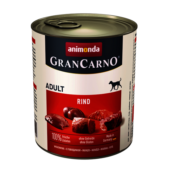 Animonda Gran Carno wołowina karma dla psa puszka 800g
