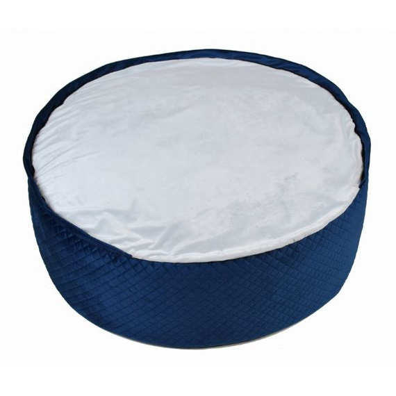 Pufa Bona – legowisko dla psa i kota w kolorze granatowym