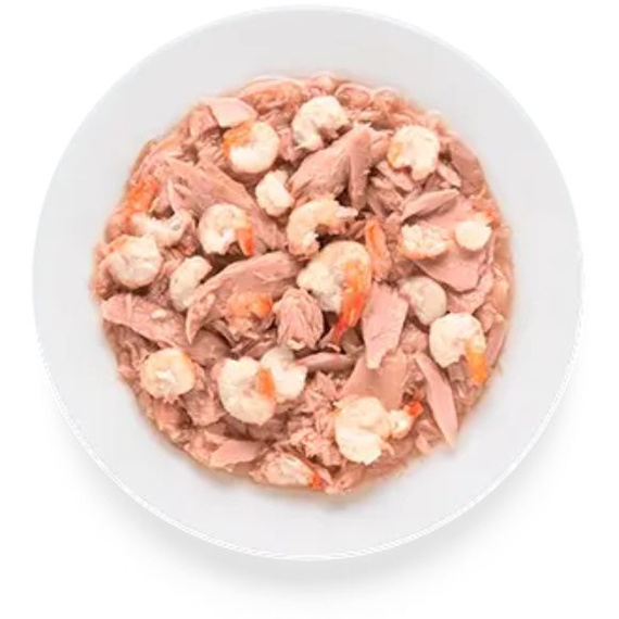 Grandorf Filet z Tuńczyka z Krewetkami mokra karma dla kotów 70g