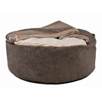 Pufa Bona – legowisko dla psa i kota w kolorze brązowym