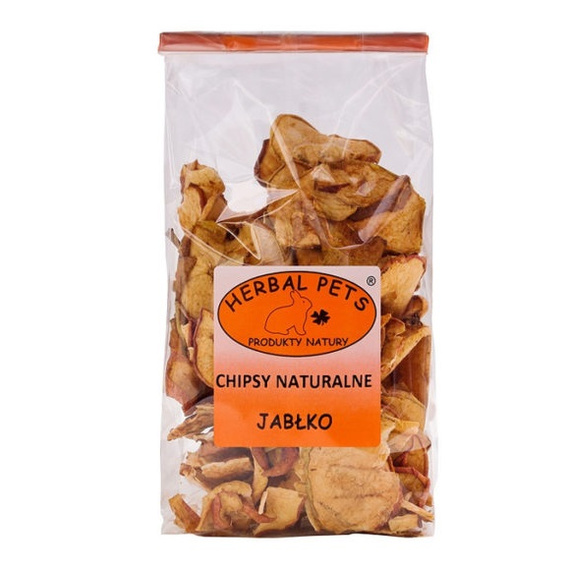 Herbal Pets Chipsy naturalne - jabłko 100g