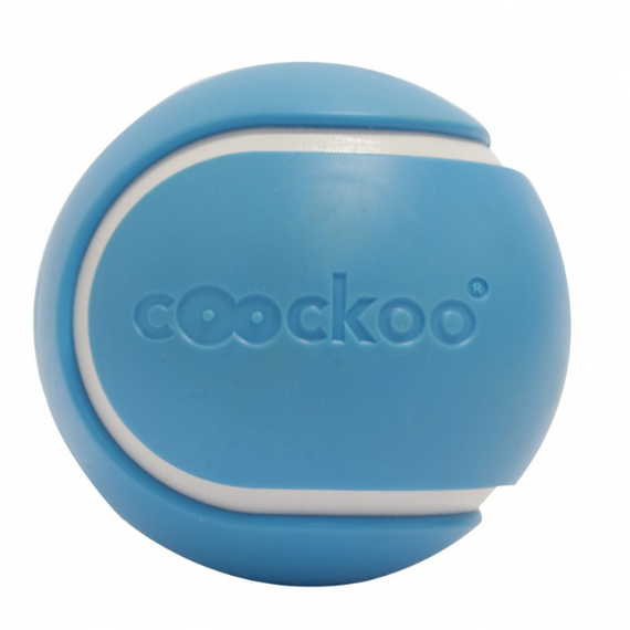 Coockoo Magic Ball - niebieska zabawka dla kotów i psów