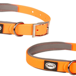 Obroża Duvo+ Explor South PVC pomarańczowa S 30-45cm/15mm