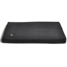 Lauren design legowisko DEMI - materac dla małego psa 50/40cm czarny pikowany