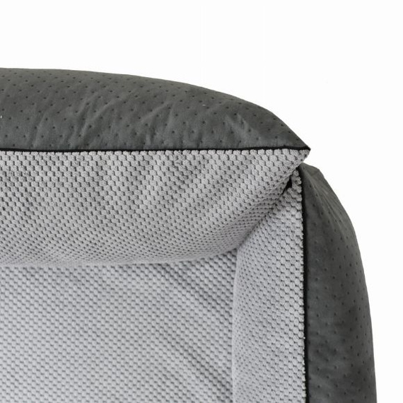 Legowisko ortopedyczne dla psa Rocky 133x114cm szare