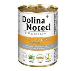 Dolina Noteci Premium - kaczka z dynią puszka 400g - karma dla psów dorosłych