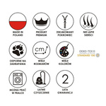 Lauren Design FRIDA poducha w kolorze malinowym dla psa lub kota 70/50cm