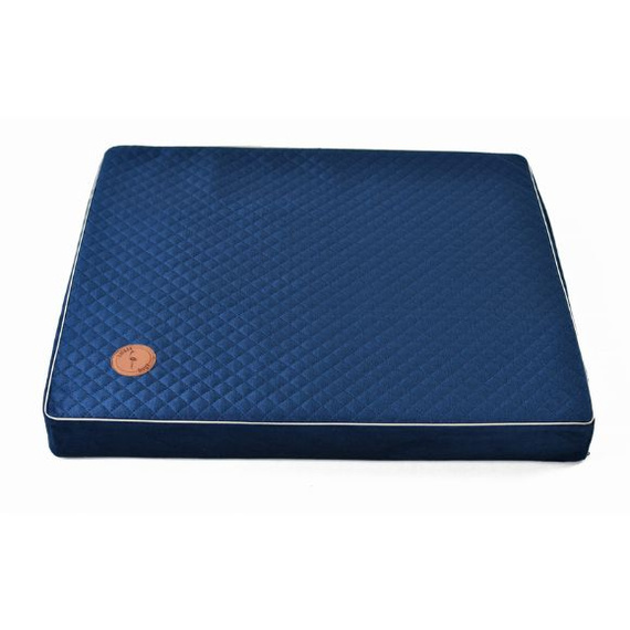 Materac ortopedyczny dla psa Hector 100x80cm granatowy