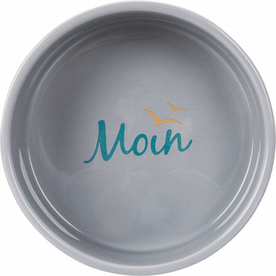 Ceramiczna miska dla psa lub kota 0,3l Be Nordic szara Trixie