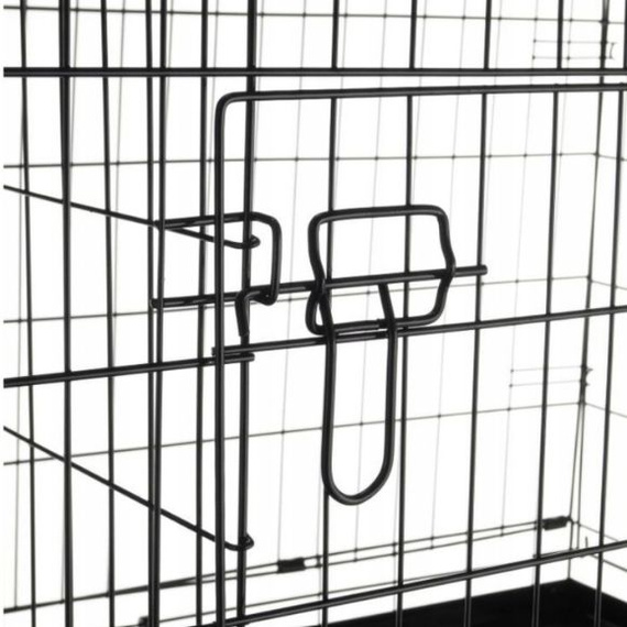 Klatka metalowa dla psa 76x45x52 cm
