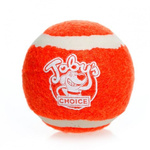 Piłka tenisowa z piszczałką Toby's Choice duża 2 sztuki