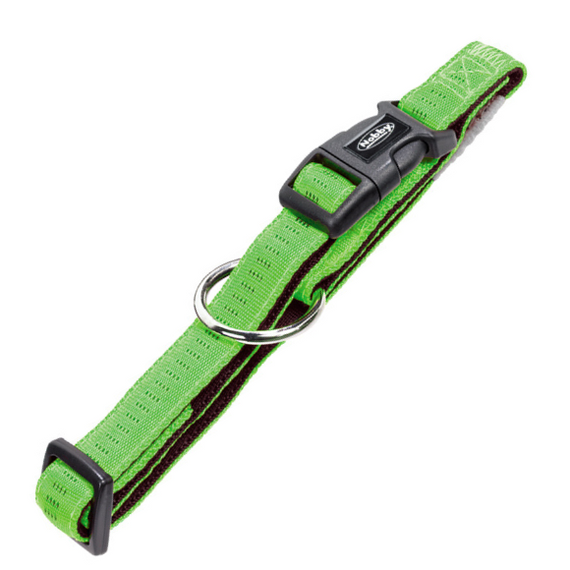 Nobby Obroża Soft Grip 25mm/65cm zielona