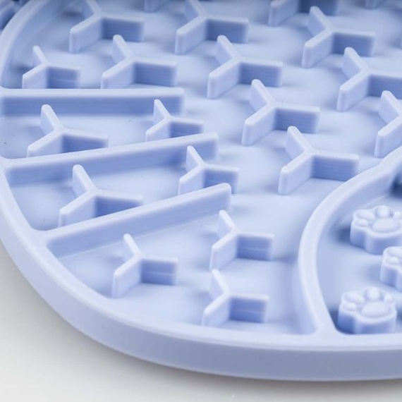 DUVO+ mata do lizania dla kota 18 × 16 cm – fioletowa