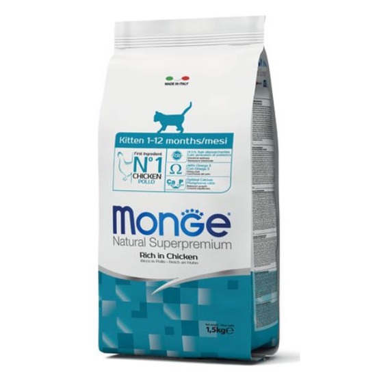 Monge Kitten Kurczak 1,5kg sucha karma dla kociąt