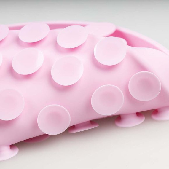 DUVO+ mata węchowa silikonowa Camellia dla psa 20 × 20 cm – różowa