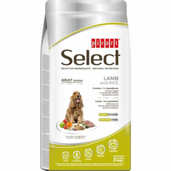 Picart Select Adult Sensitive Lamb & Rice 3kg