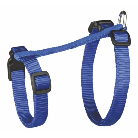 Szelki z taśmy nylonowej dla dużego kota ze smyczą