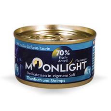Moonlight Dinner Nr 7 Tuńczyk, krewetki puszka 80g x 12