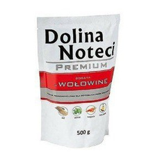 Dolina Noteci Premium Wołowina 500g - karma dla psów dorosłych