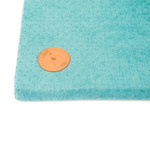 Lauren design legowisko DEMI - materac pikowany dla psa, kolor turkusowy 100/80cm