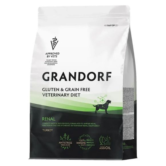 Grandorf Veterinary Diet Dog Renal Turkey 1 kg
