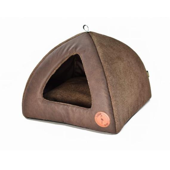 Budka dla kota lub psa 50x50cm Lauren Design BELLA brązowa