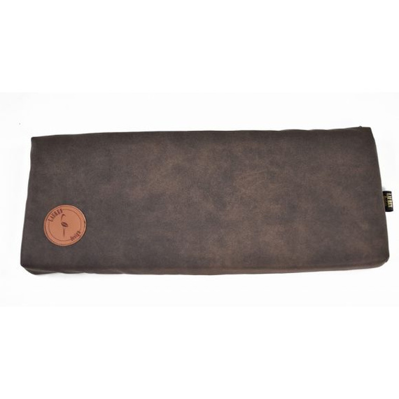 Materac na parapet dla kota Lauren Design CLEO 50x20cm brąz